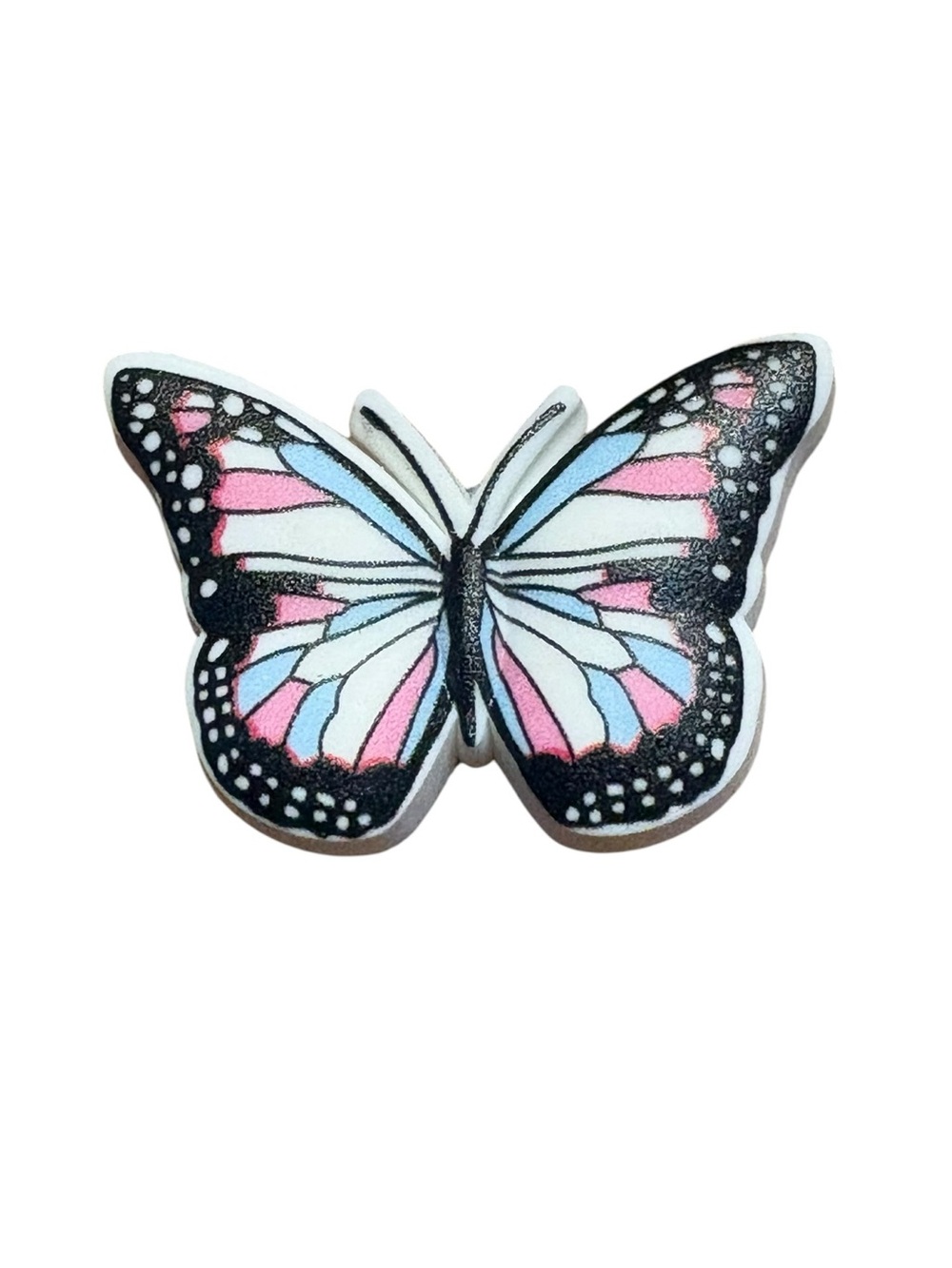 Butterfly Croc Charm